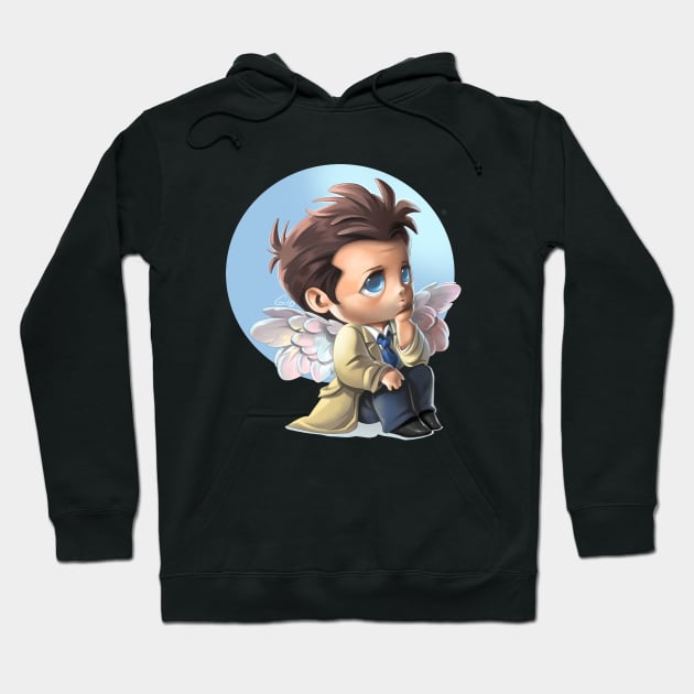 Little Castiel Hoodie by GioGui